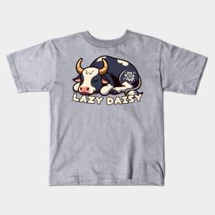 Tired cow Kids T-Shirt